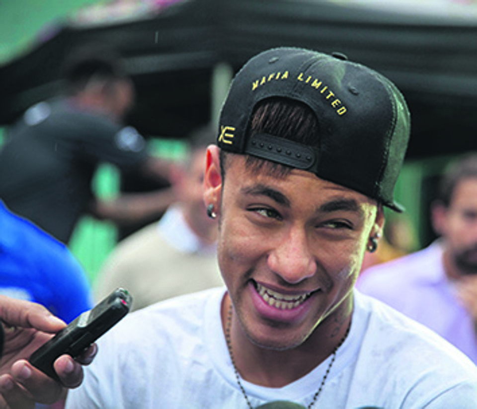 Neymar: caxumba rendeu 20 dias de isolamento. | Sebastião Moreira/EFE