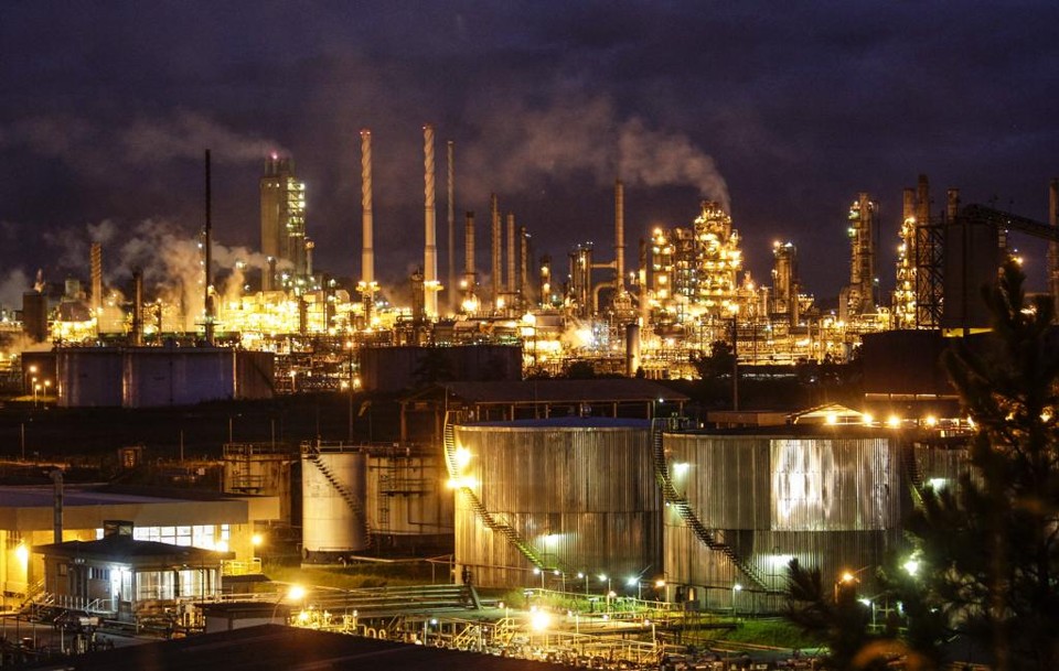 Refinaria Repar, na região metropolitana de Curitiba. | Daniel Castellano/Gazeta do Povo