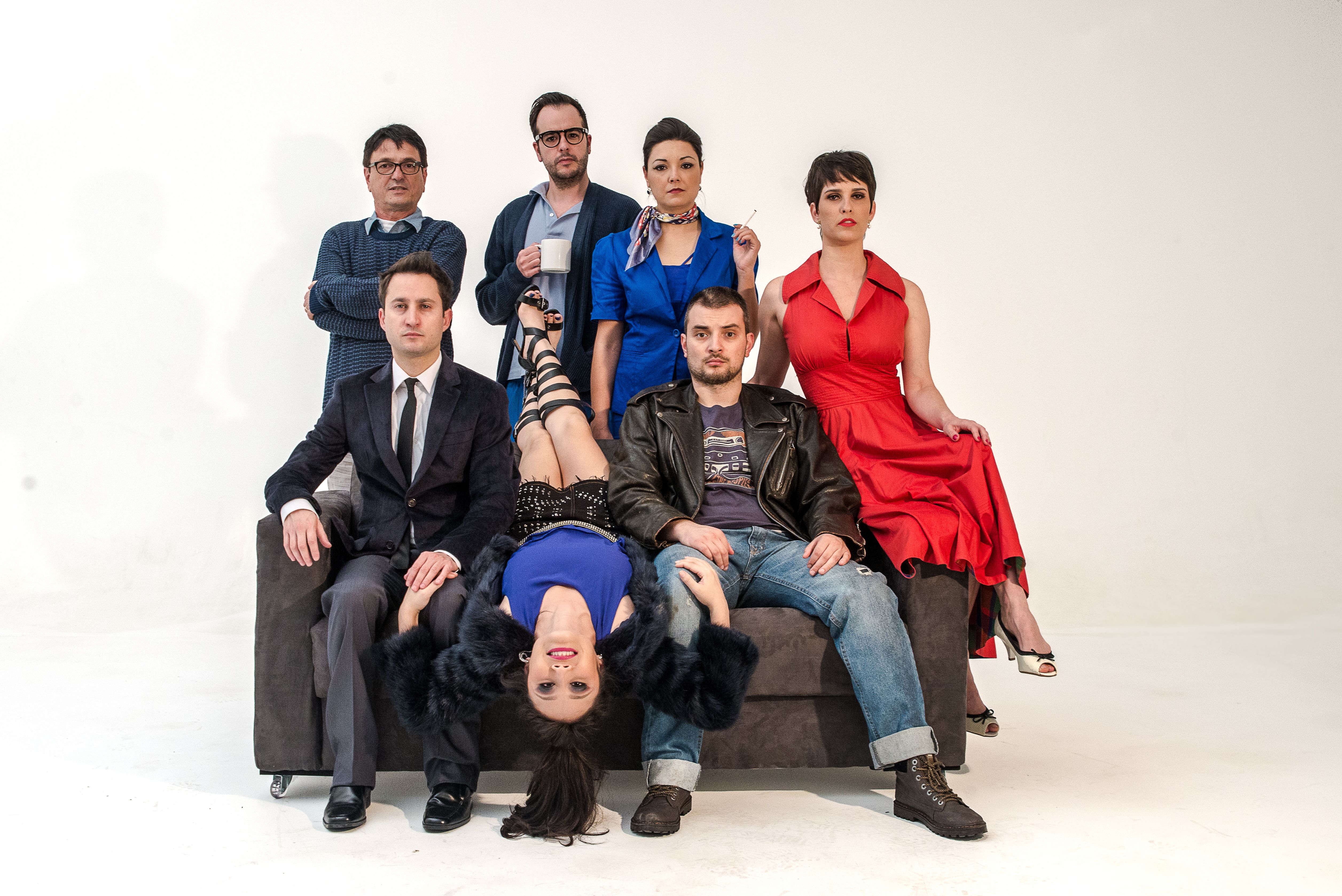 Elenco do espetáculo sofreu nos ensaios com o peso do tema. | Olívia D’Agnoluzzo/Divulgação