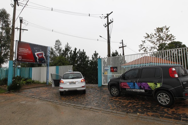 Entrada principal do centro de treinamento paranista. | Antônio More/Gazeta do Povo