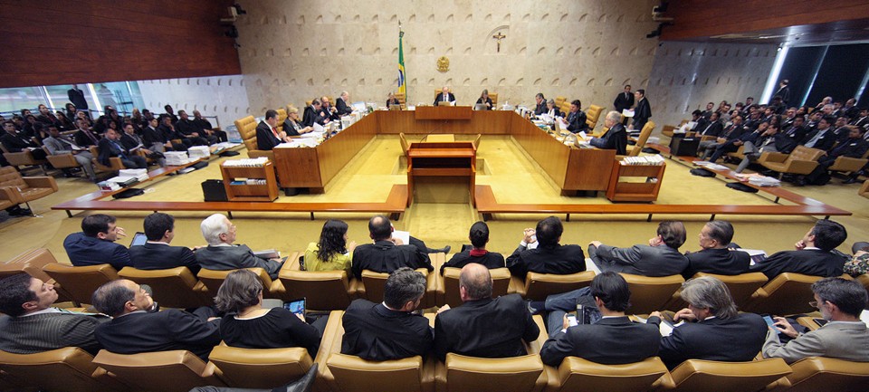 Plenário do STF: os assuntos que mexem com o cotidiano dos brasileiros chegaram ao tribunal como casos individuais, mas ministros decidiram que deverão embasar outros julgamentos semelhantes. | STF/Divulgação