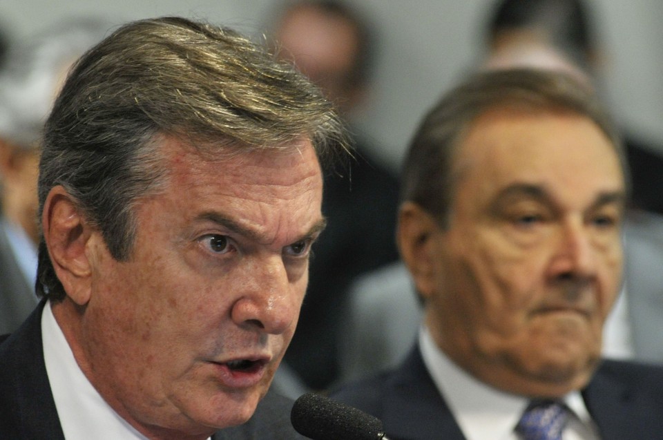 Fernando Collor foi denunciado pela procuradoria dentro da investigação da Operação Lava Jato. | Geraldo Magela/Agência Senado