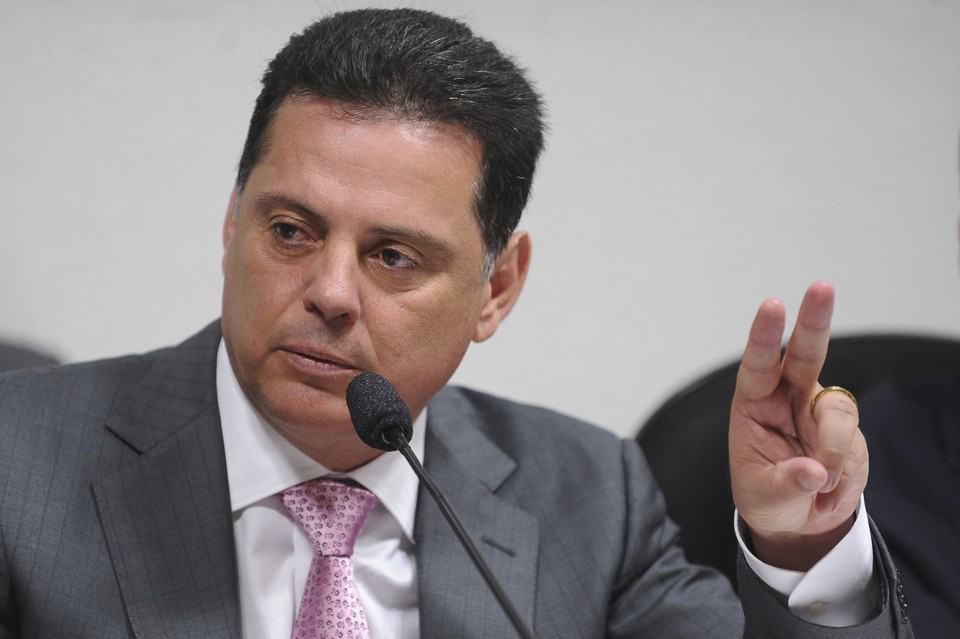 Marconi Perillo, governador do Goiás: uso de helicóptero sem finalidade de reforço da segurança pública. | Wilson Dias/ABR