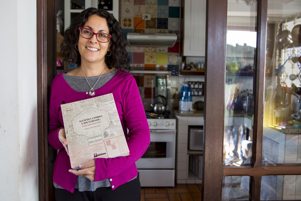 Juliana Reinhardt: culinária germânica foi refúgio para alemães e descendentes nos anos da 2ª Guerra Mundial. | Henry Milleo/Gazeta do Povo