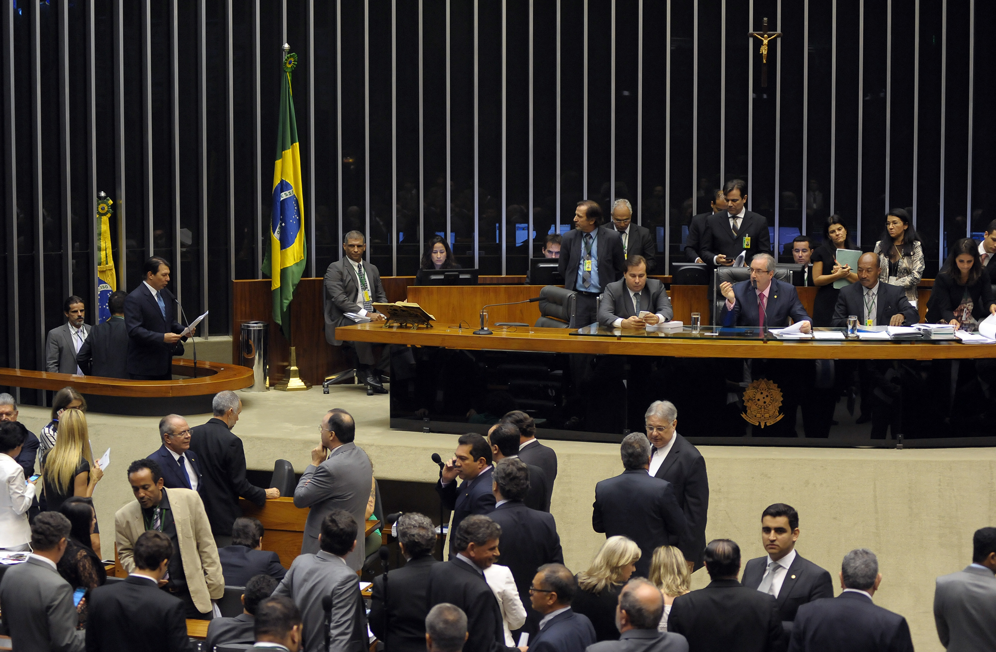 Primeira sessão plenária da Câmara no segundo semestre: articulações de Eduardo Cunha. | Gustavo Lima / Câmara dos Deputados