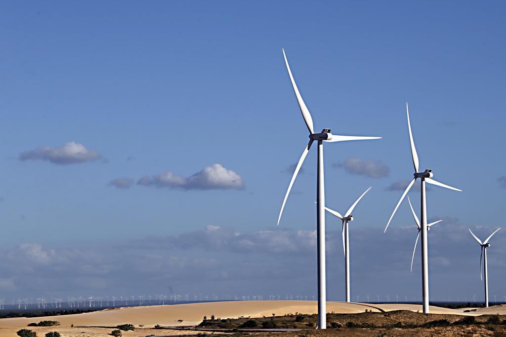Capacidade instalada dos parques eólicos brasileiros deve alcançar 9,8 GW até o final do ano | Albari Rosa/Gazeta do Povo
