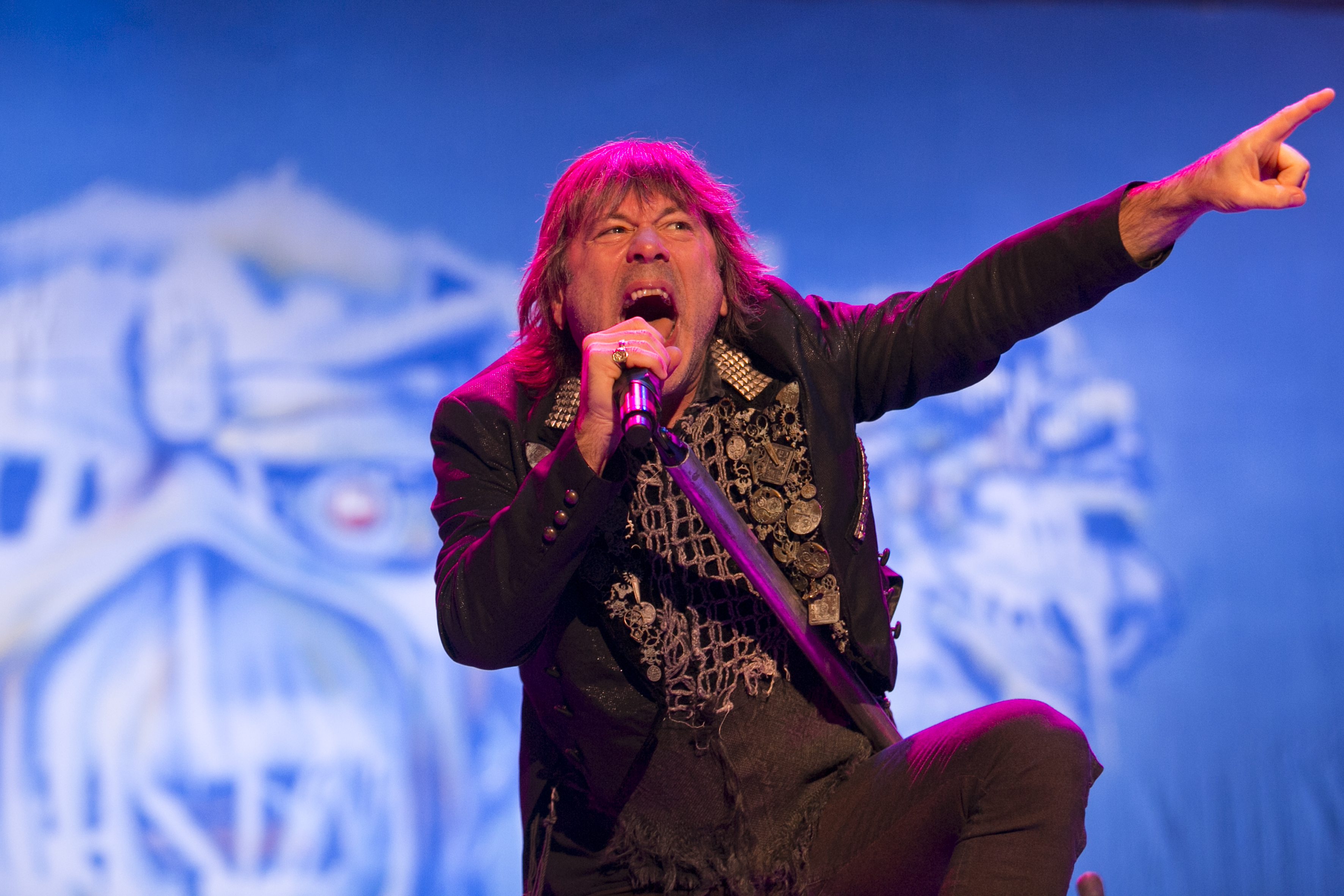 Bruce Dickinson e o Iron Maiden se preparam para voltar à estrada | Marcelo Andrade/Gazeta do Povo