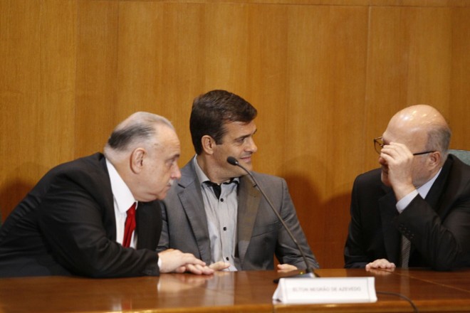 Negrão recebeu o conselho de ficar quieto durante a sessão. | Aniele Nascimento/Gazeta do Povo