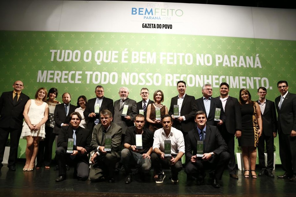 Prêmio Bem Feito no Paraná premia a excelência empresarial. | Hugo Harada/Gazeta do Povo
