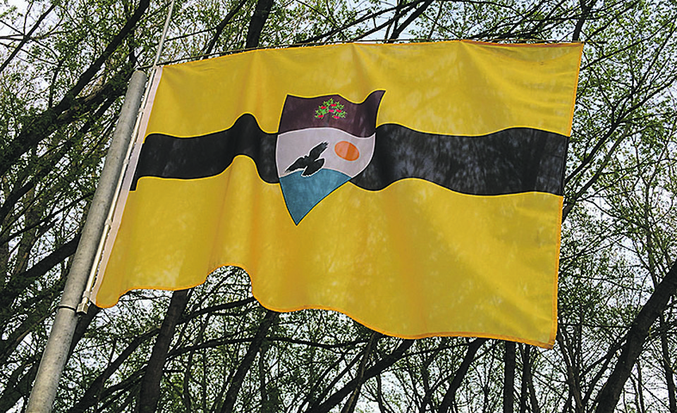 Bandeira da Liberlândia, uma nação livre de impostos. | Liberland