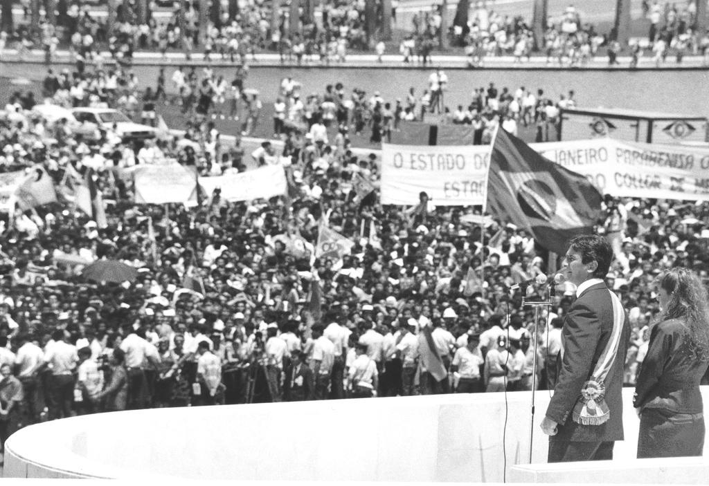 Após a posse de Collor, confisco levou o país a uma longa recessão. | Divulgação ABR