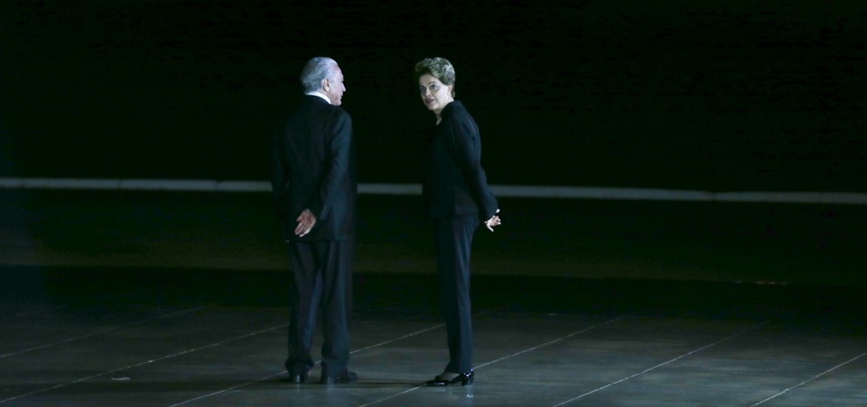 Dilma com o vice Michel Temer governo promete “cortar na carne”. | Lula Marques/Agência PT