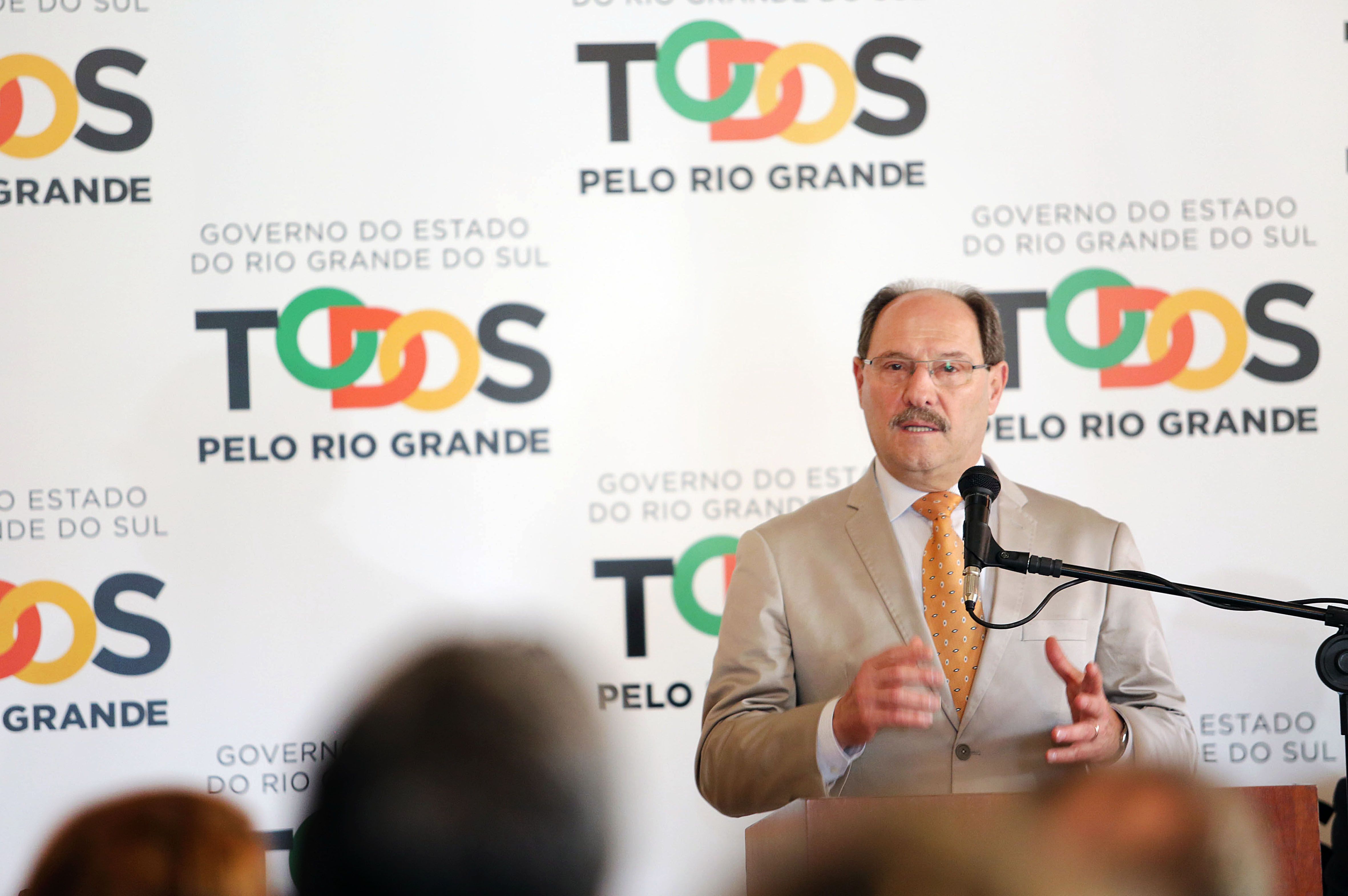 Ivo Sartori tenta negociar com o governo federal as dívidas do estado. | Karine Viana/Palacio Piratini