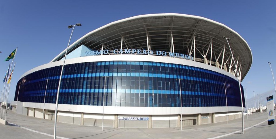Arena do Grêmio vai receber reunião de clubes para discutir a Copa Sul-Minas. | Daniel Castellano/Gazeta do Povo