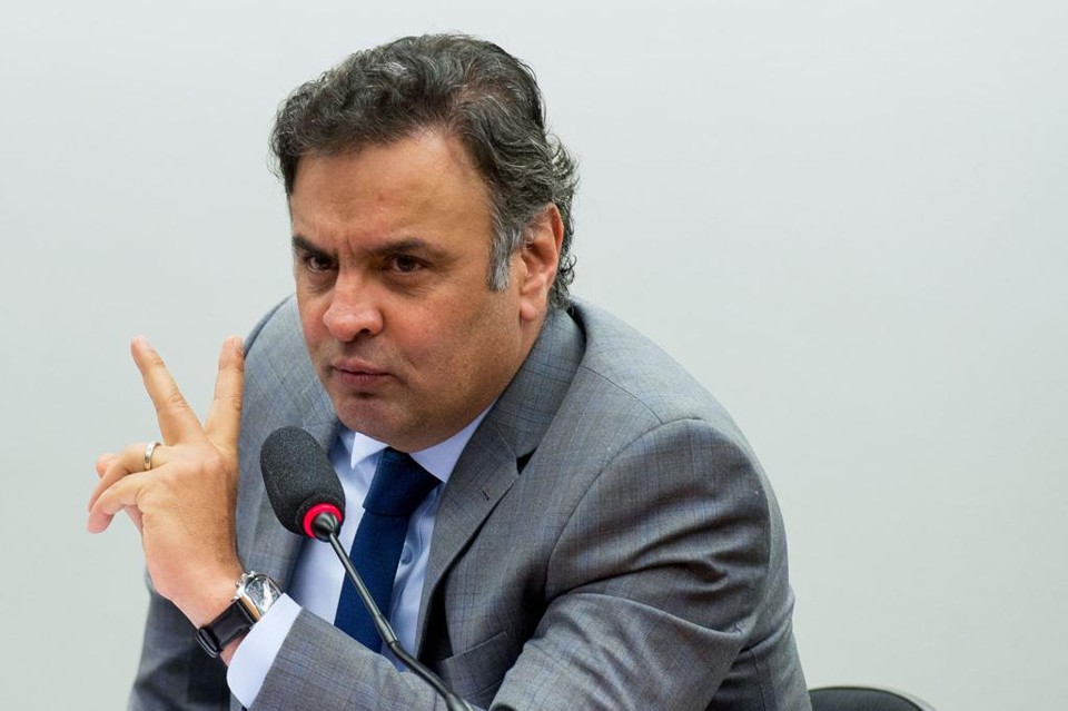 Aécio Neves, presidente nacional do PSDB. | Marcelo Camargo/Agência Brasil