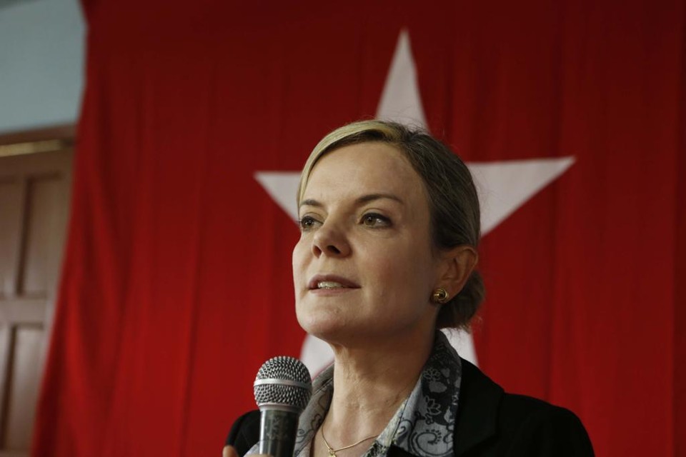 Gleisi, senadora pelo Paraná. | Wilson Pedrosa/Fotos Públicas