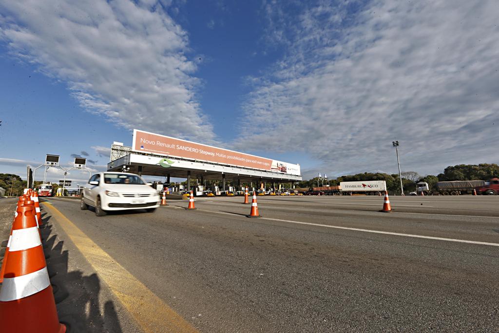 Praça de pedágio no Paraná. | Albari Rosa/gazeta do povo