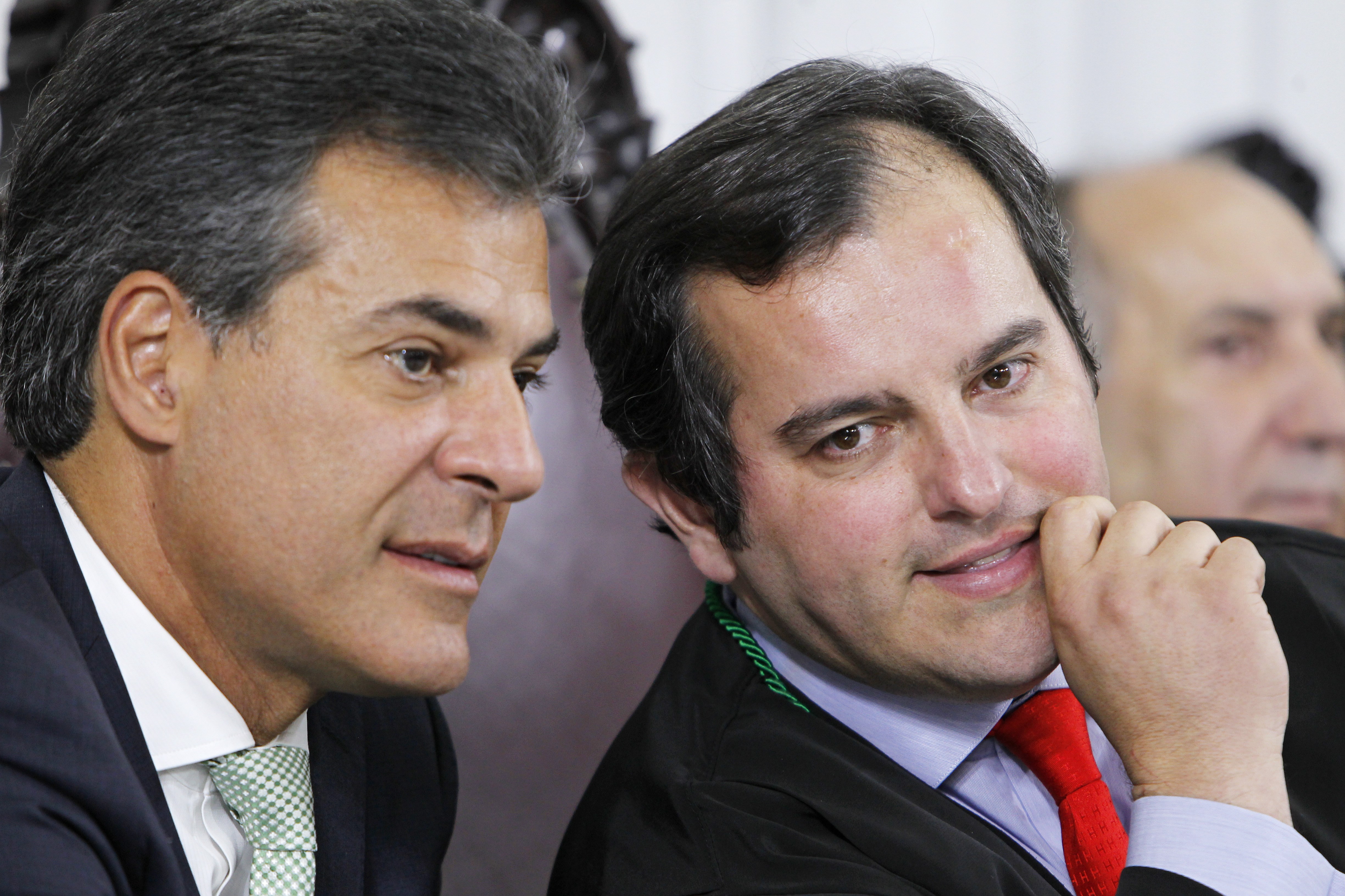 Richa na posse do presidente do TC, Ivan Bonilha. Corte julgará contas de 2014 até o final do ano. | Antônio More/Gazeta do Povo