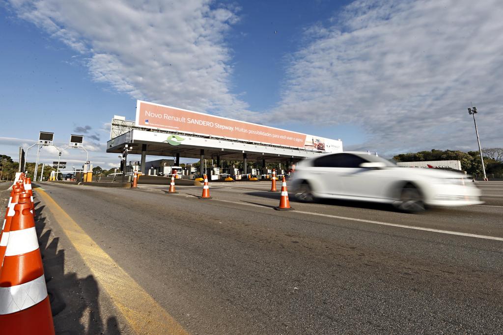 Praça de pedágio no Paraná. | Albari Rosa/gazeta do povo