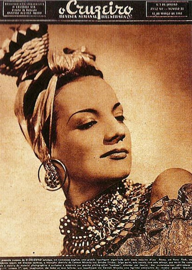 Na capa da revista “O Cruzeiro”. |
