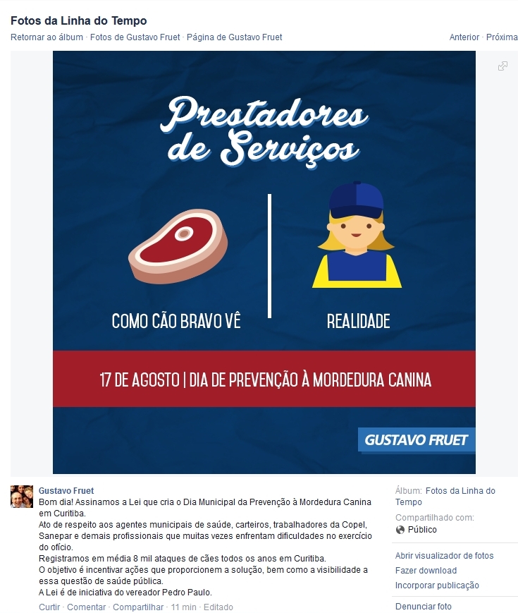 | Reprodução/Facebook