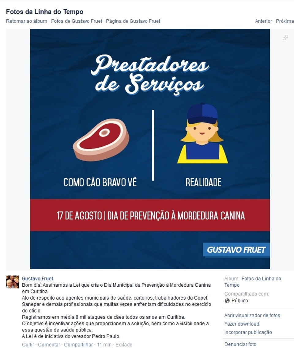 | Reprodução/Facebook