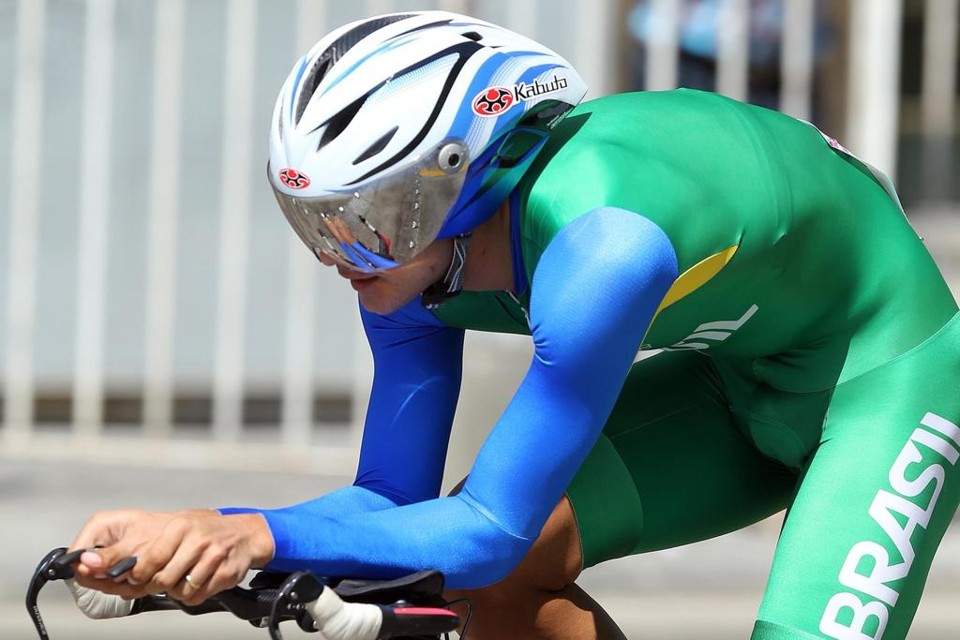 Murilo Ferraz é atleta da seleção brasileira de ciclismo. | Gaspar Nóbrega/Inovafoto/COB