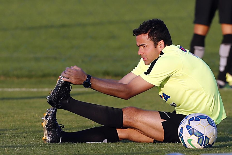 Cobranças marcaram o treino do Coritiba antes do jogo com o Palmeiras | Albari Rosa/Gazeta do Povo