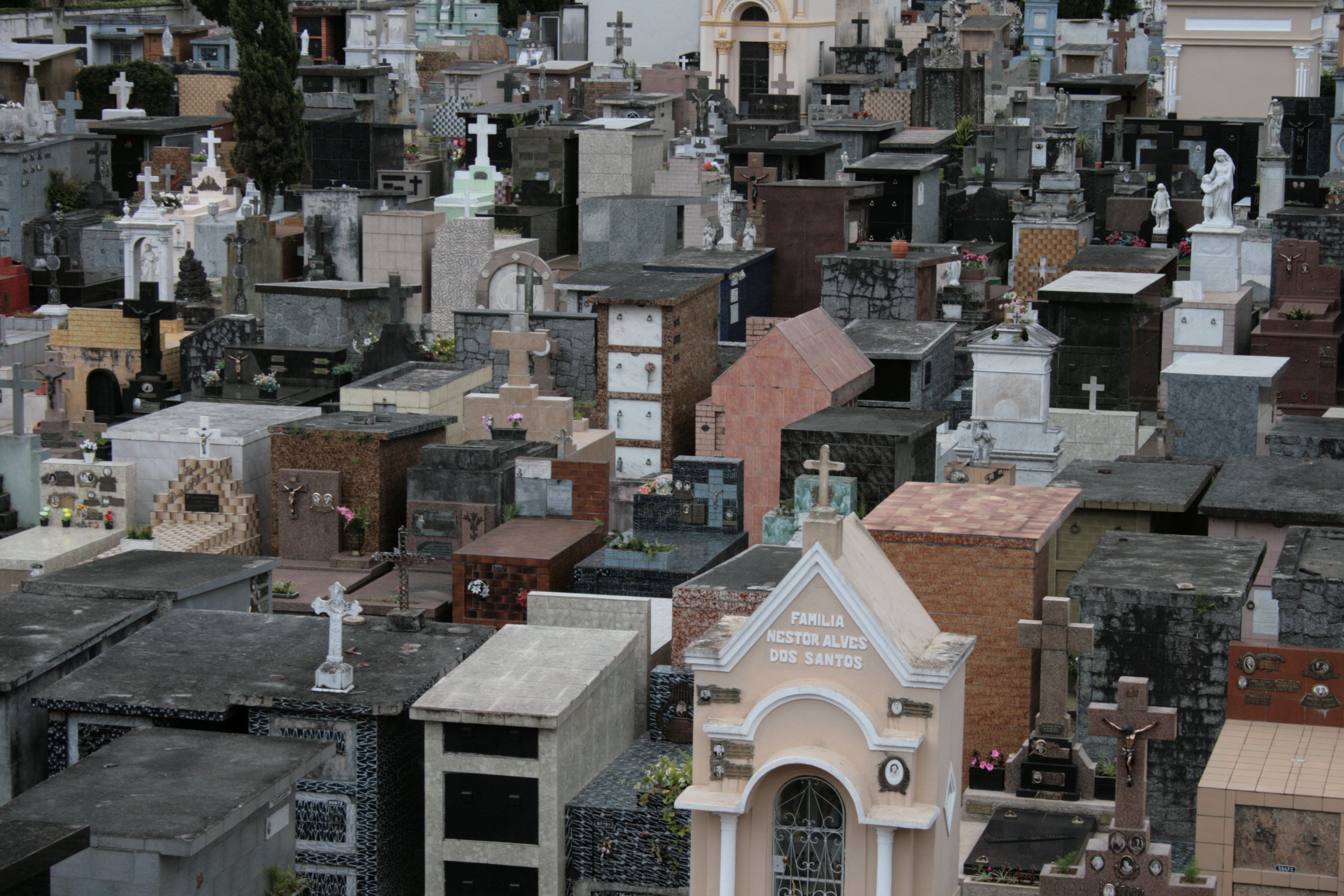 Verticalização no Cemitério Municipal São Francisco de Paula | Clarissa Grassi/Arquivo pessoal