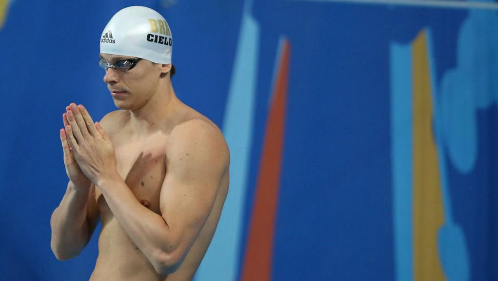Nadador teve desempenho ruim no Mundial de Kazan. | Satiro Sodré/CBDA