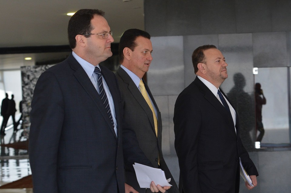 Barbosa, Kassab e Edinho Silva: busca de uma nome para substituir Michel Temer. | Antonio Cruz/ Agência Brasil