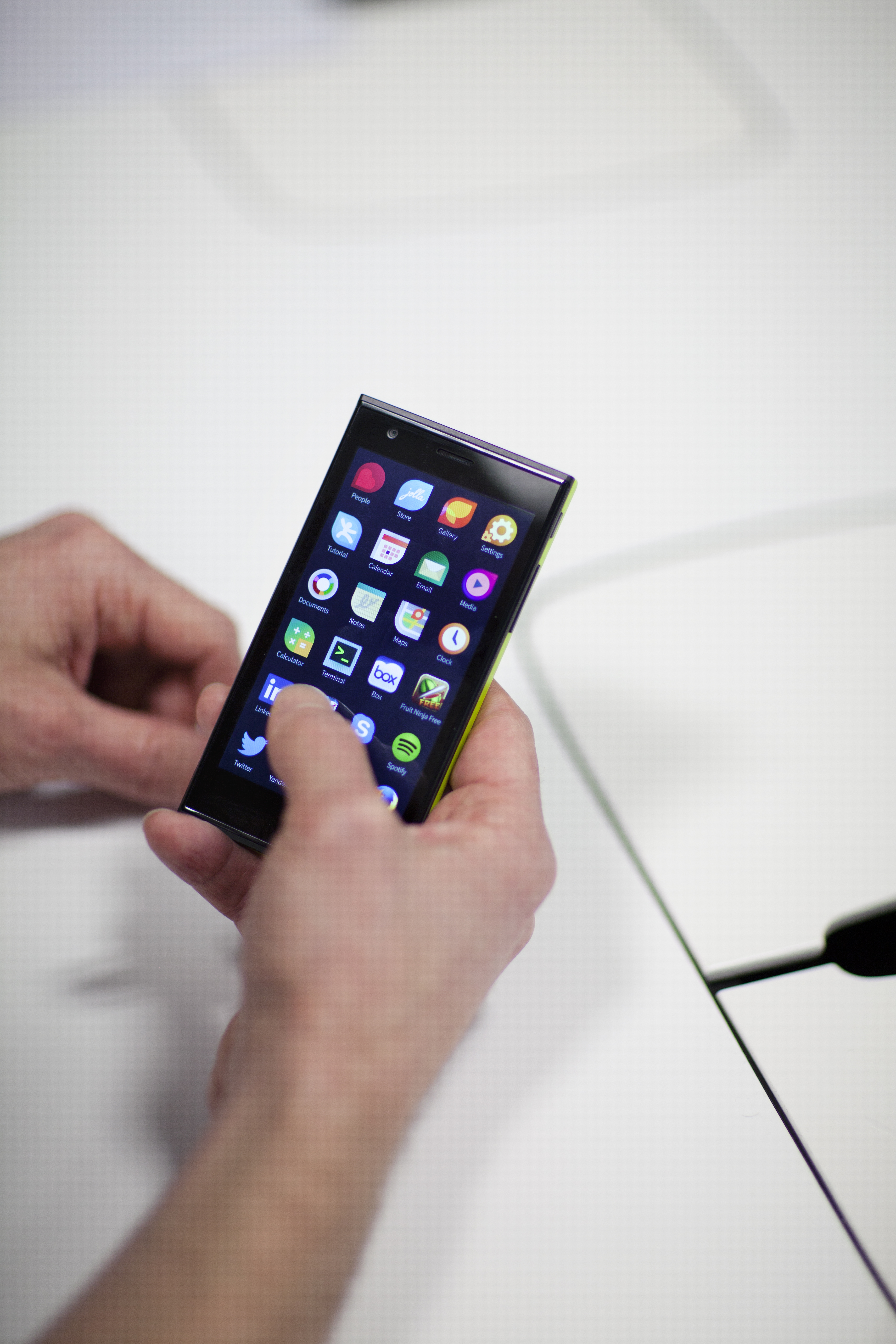 Sistema operacional para celulares da Jolla | Ugri Touko Tapani Hujanen/The New York Times