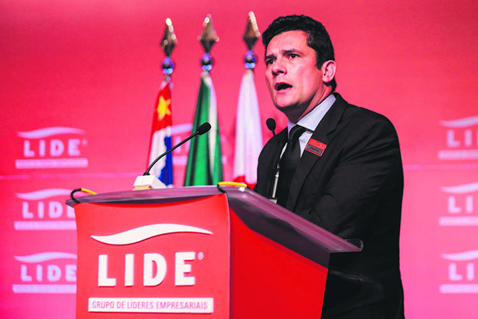 Moro evitou falar diretamente sobre a decisão do Supremo. | Vanessa Carvalho/Folhapress