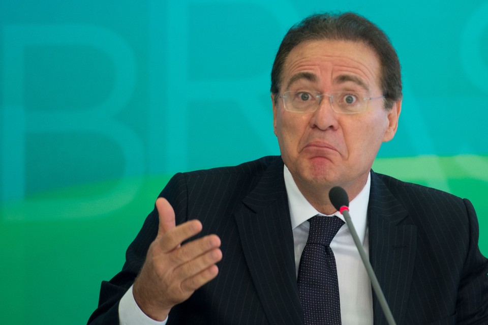 Renan Calheiros, presidente do Senado: contribuição eleitoral. | Marcelo Camargo/Agência Brasil