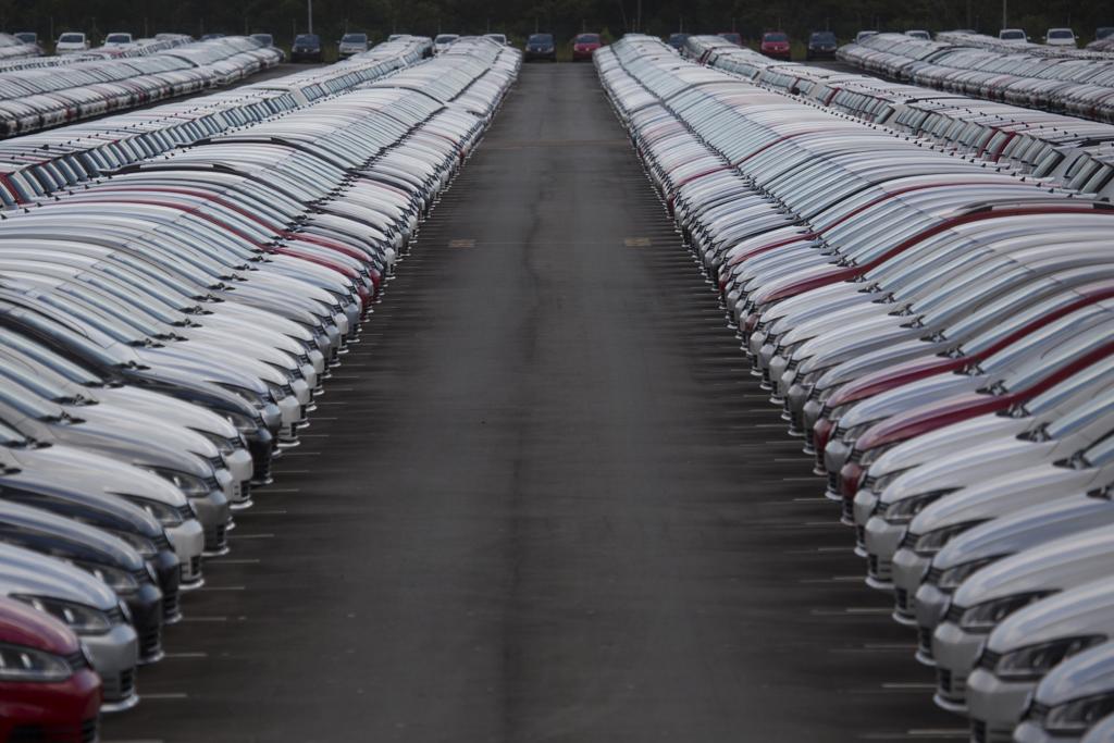 Pátio da Volks no Paraná: matriz vai ajudar unidade brasileira. | Henry Milléo/Gazeta do Povo