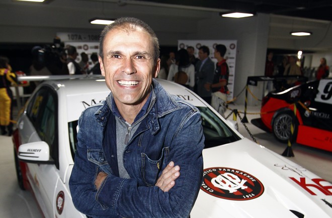 Mendes aparece ainda em eventos do Atlético. | Antônio More/Gazeta do Povo