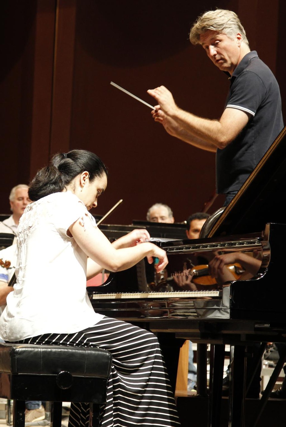 Pianista Josely Bark se apresenta com a Orquestra no domingo. | Aniele Nascimento/Gazeta do Povo