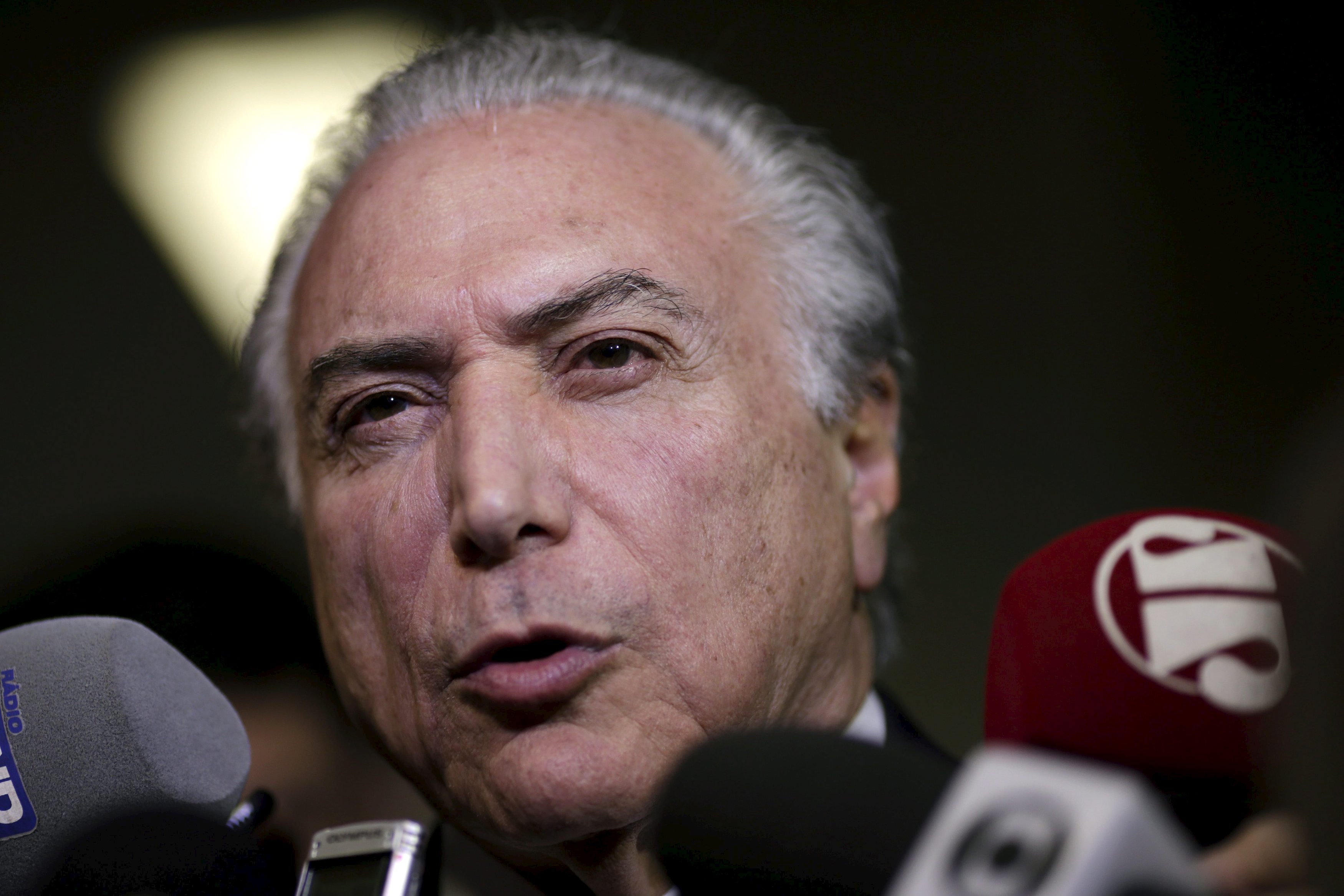 Michel Temer: em entrevista nesta sexta, vice minimizou fala. | Ueslei Marcelino/Reuters