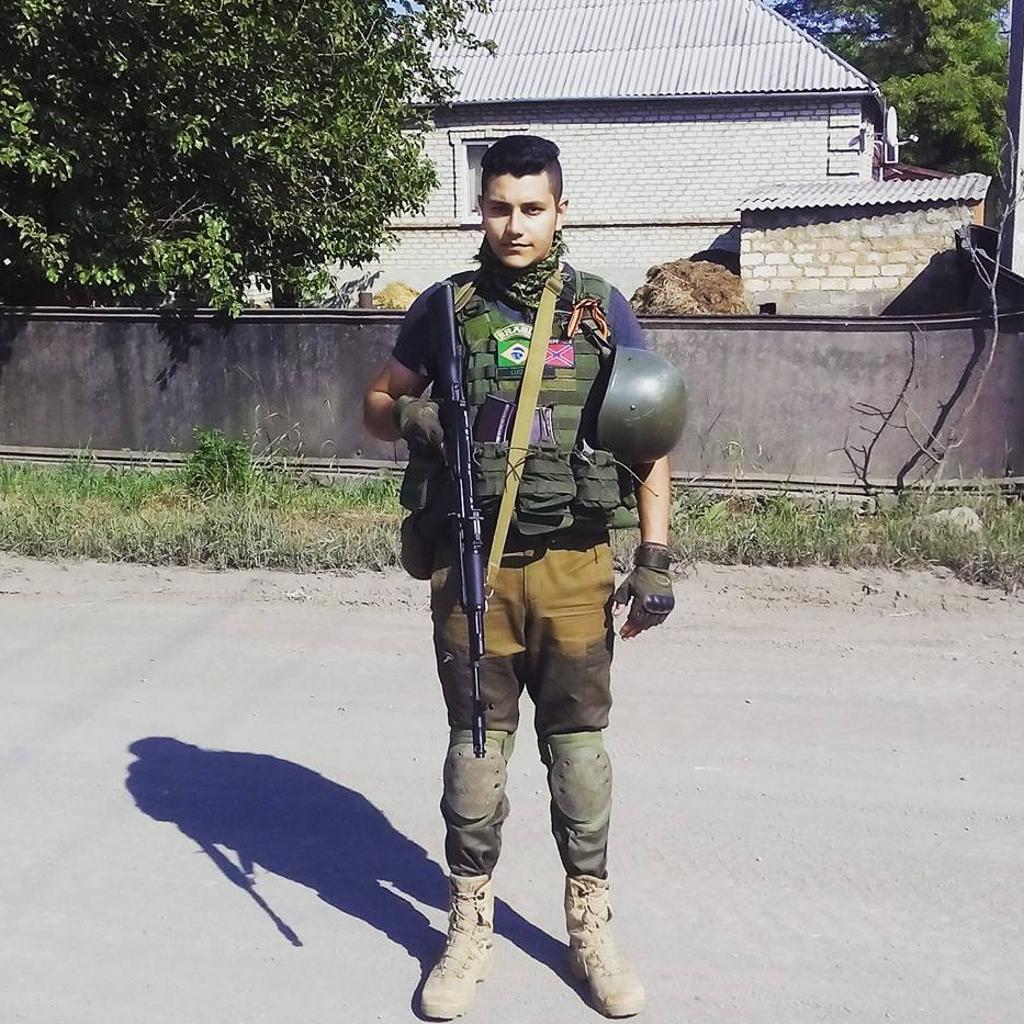 Luiz Davi diz que pretende entrar para a Polícia Militar em breve. | Arquivo pessoal