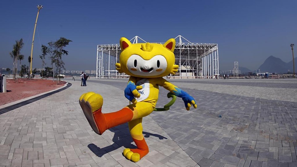 Rio vai receber 2,3 milhões de pessoas nos Jogos Olímpicos e Paraolímpicos Vinícius, mascote da Rio-2016: Jogos Olímpicos e Paraolímpicos receberão 1 milhão de atletas. | Albari Rosa / Gazeta do Povo/