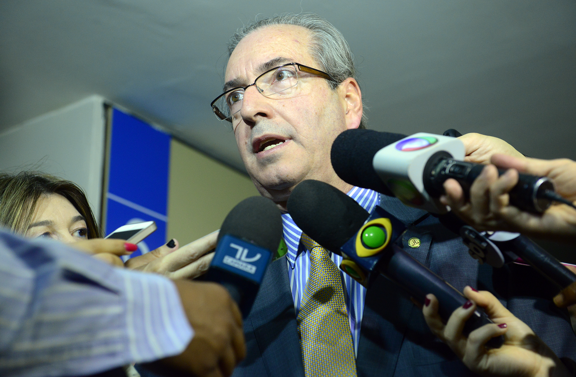 Eduardo Cunha bateu de frente com o Renan Calheiros: briga pode adiar votação de vetos. | Alex Ferreira / Câmara dos Deputados