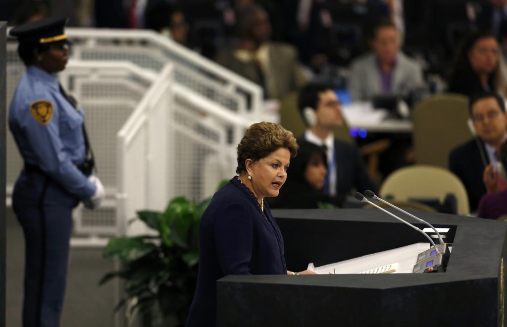 Dilma na ONU em 2014. | HB/Shannin Stapleton