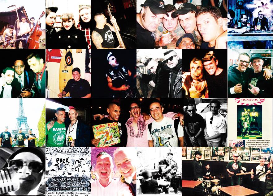 Imagens do psychobilly que surgiu em Curitiba: a cena mais sólida do Brasil e uma das mais importantes da América Latina. | Reprodução