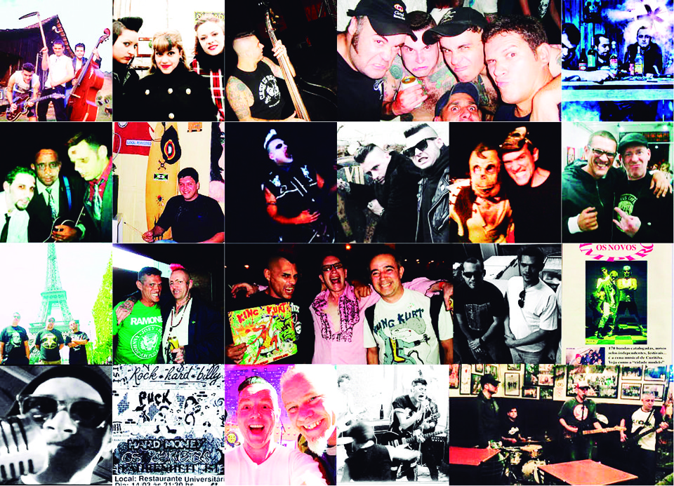Imagens do psychobilly que surgiu em Curitiba: a cena mais sólida do Brasil e uma das mais importantes da América Latina. | Reprodução