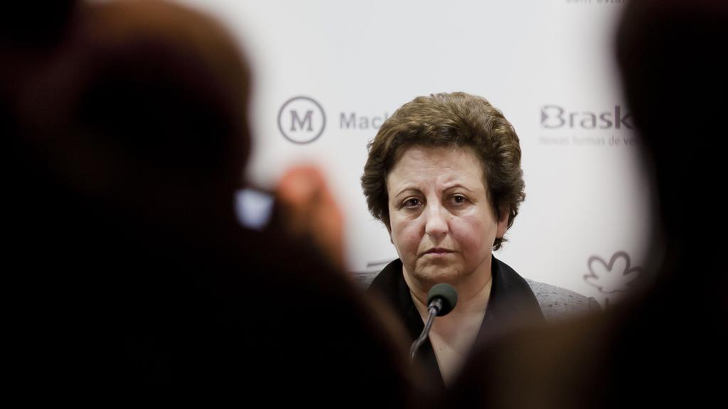 A advogada iraniana Shirin Ebadi, Prêmio Nobel da Paz em 2003. | Gabo Morales/Folhapress