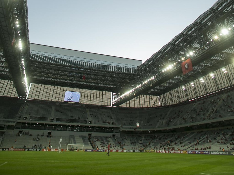 Atlético ainda não foi notificado que pode ter a Arena Penhorada | Marcelo Andrade/Gazeta do Povo