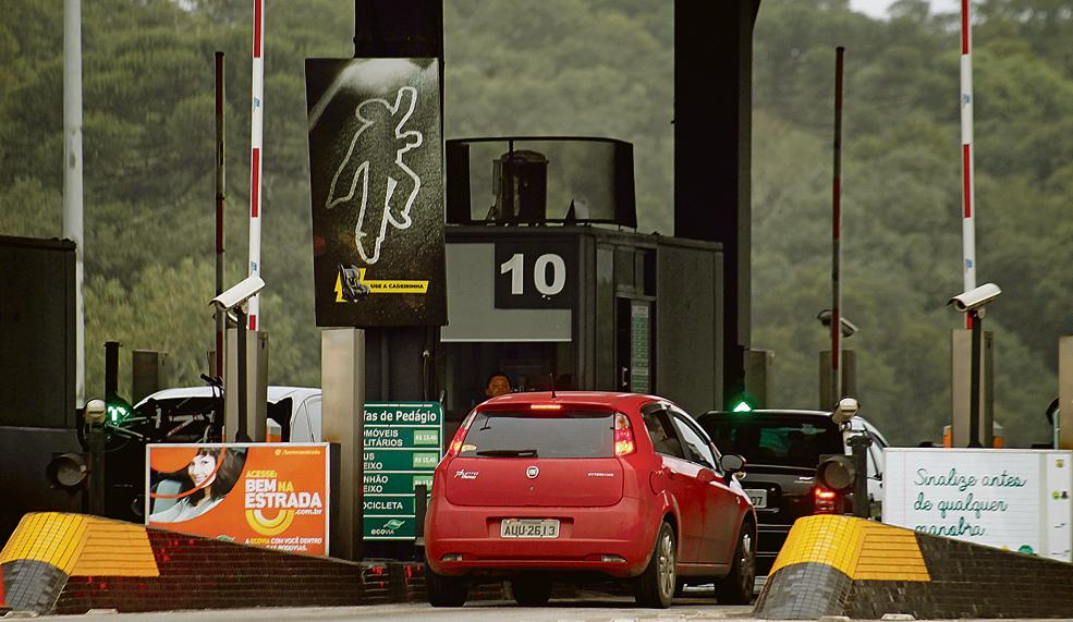 Pedágio na BR-277: concessionárias querem a renovação e a União faz estudos sobre o assunto, mas governo do estado não diz o que quer. | Antônio More /Gazeta do Povo