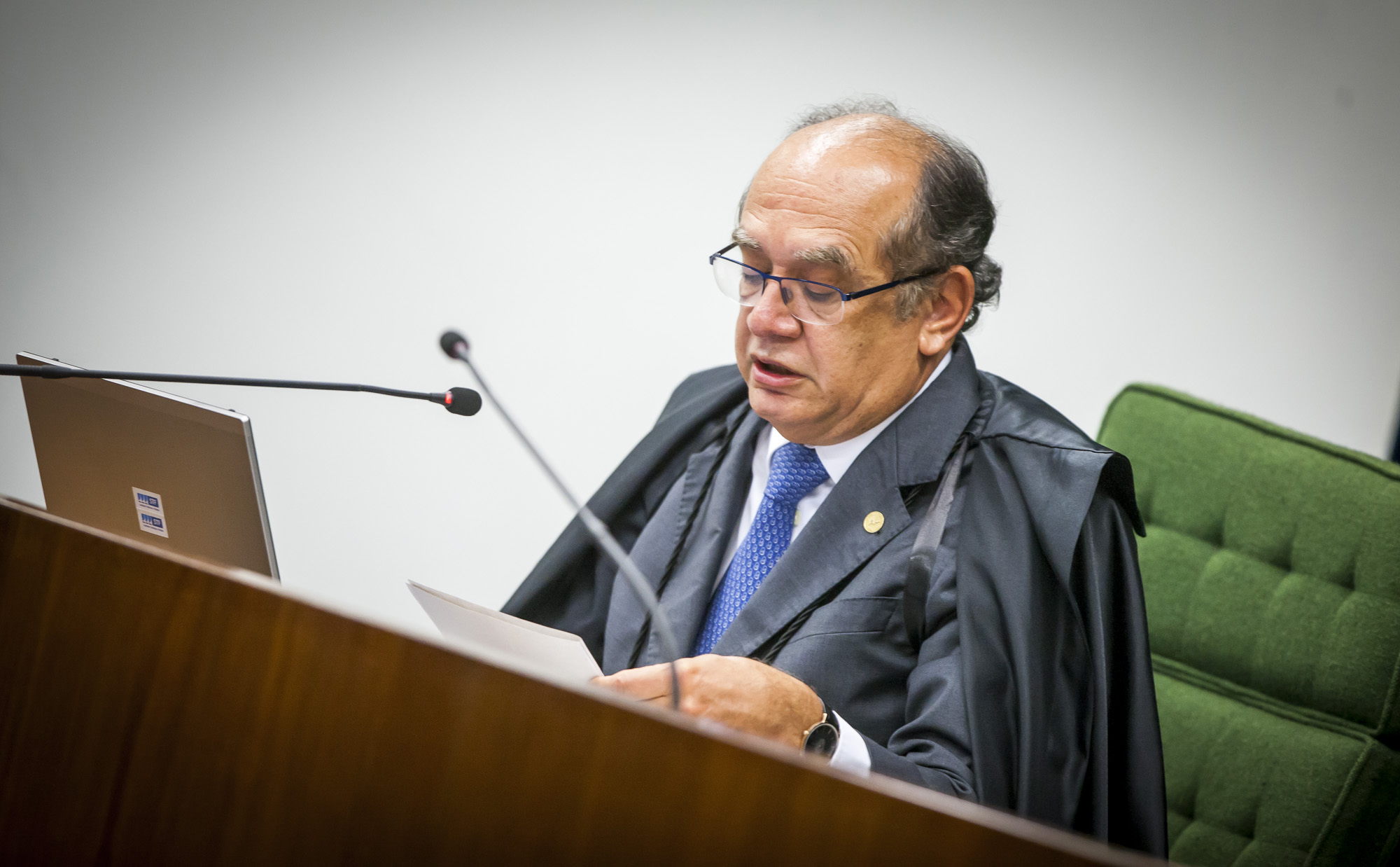 Gilmar Mendes voltou a criticar o PT: plano perfeito para ficar no poder. | Dorivan Marinho/SCO/STF