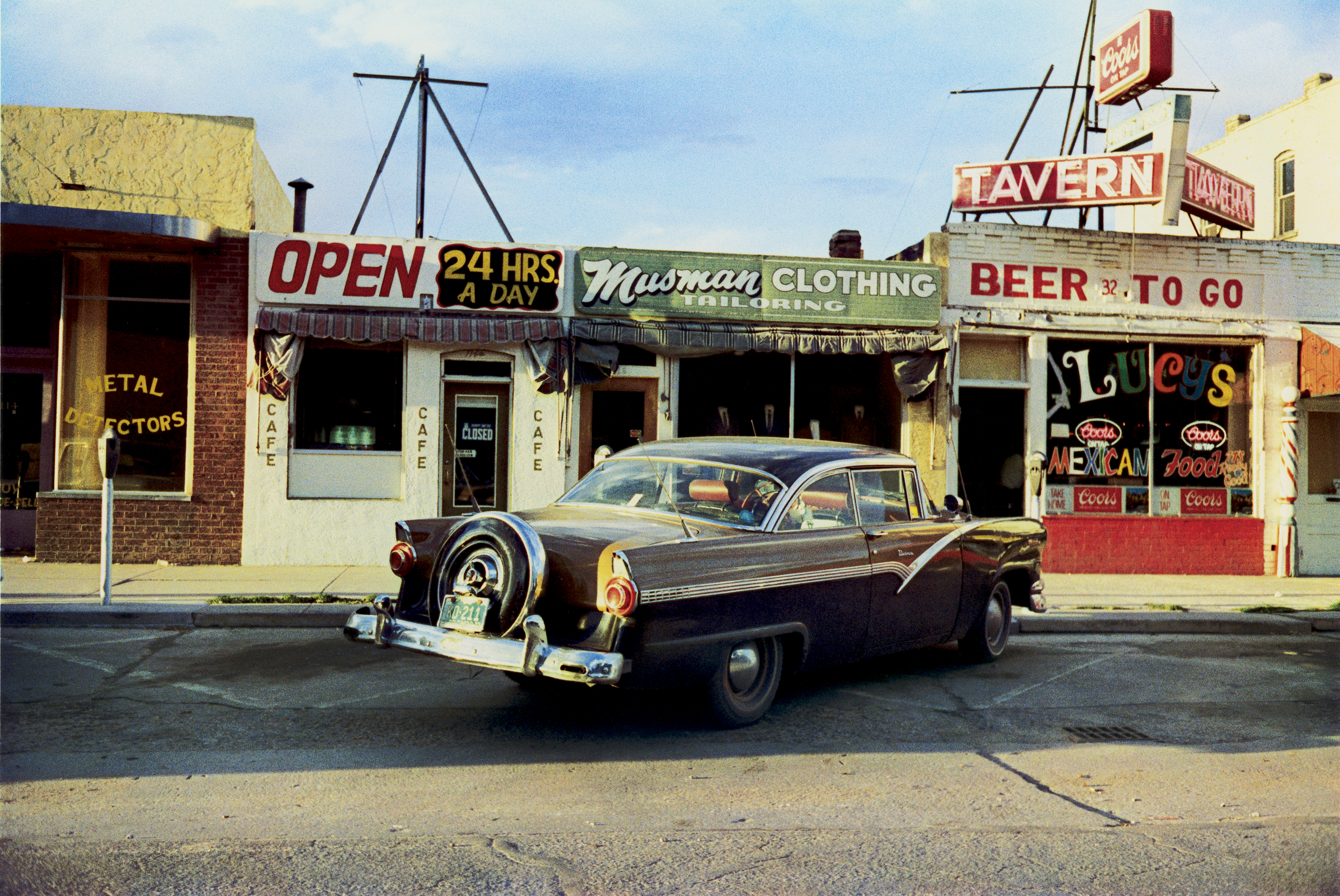 Uma das imagens da exposição e do catálogo “William Eggleston – A Cor Americana”. | Eggleston Artistic Trust. Cortesia Cheim & Read, Nova York/Divulgação