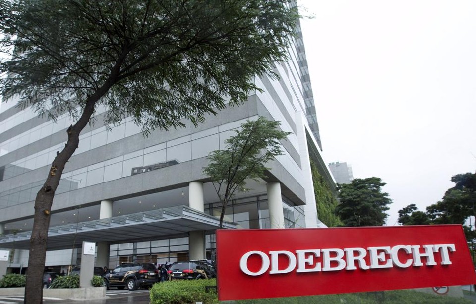 Fachada da Odebrecht. | STRINGER/BRAZIL/REUTERS
